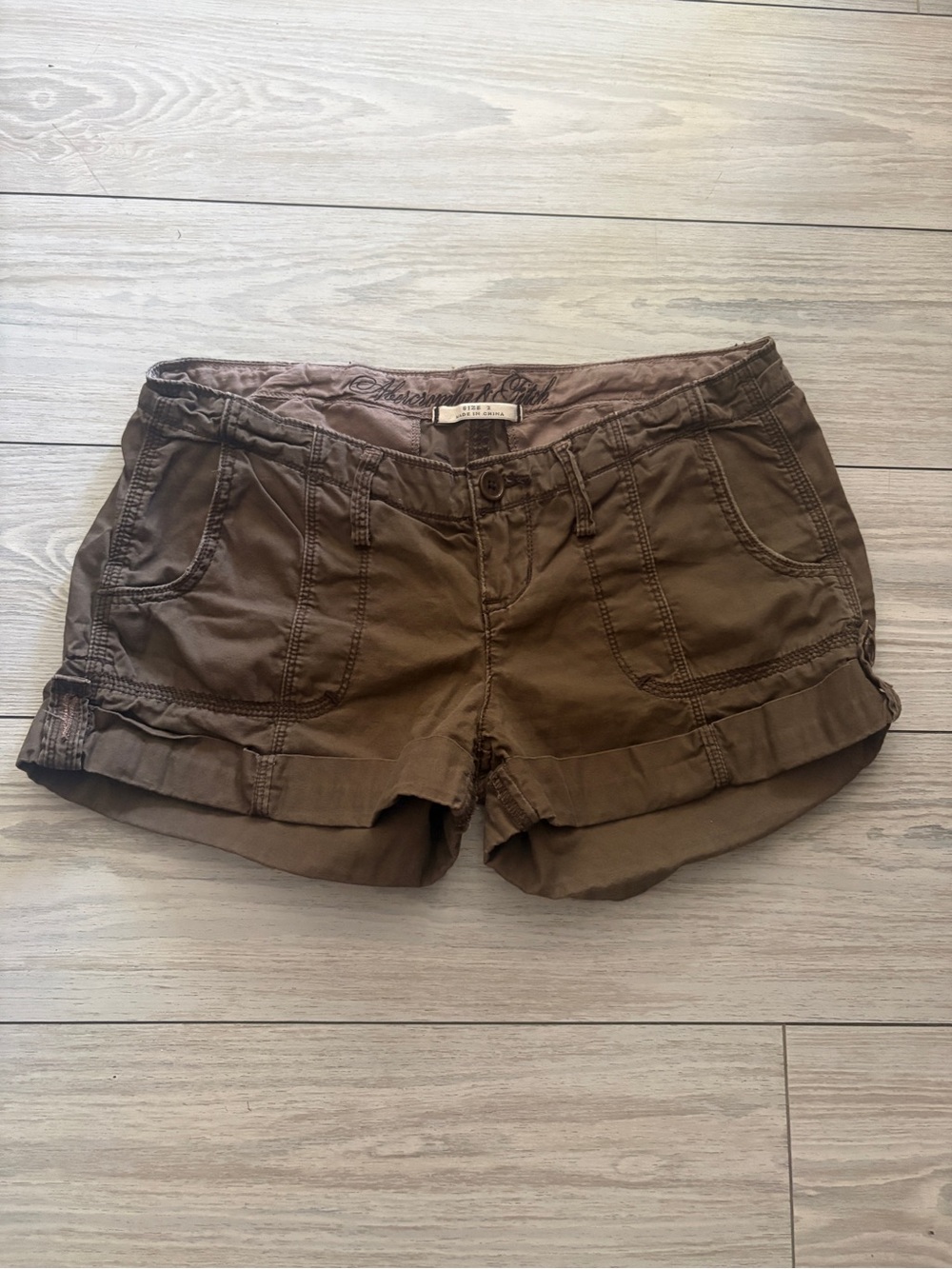 Abercrombie & Fitch Brown Shorts